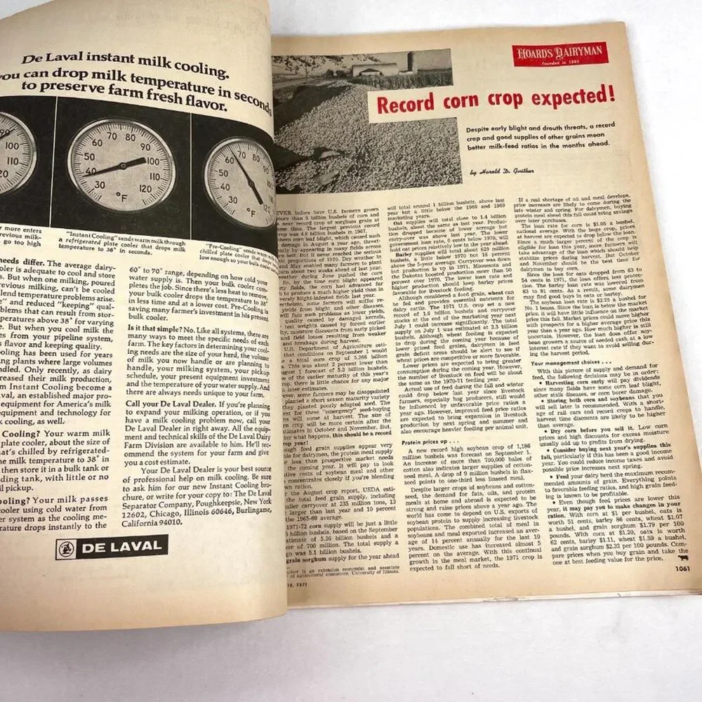 Hoard's Dairyman Magazine 1971